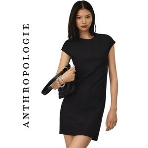 Anthropologie Maeve Cap-Sleeve Slim Mini Dress